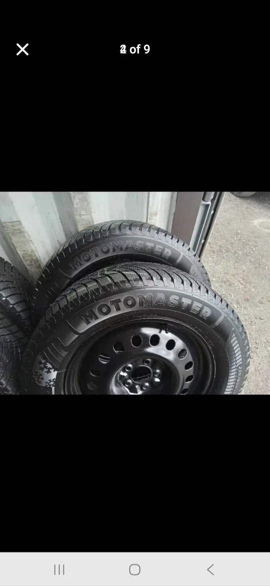 Set of 4 MOTOMASTER Winter Tires & Rims (235/65R18 5x114.3) image indicator(4)