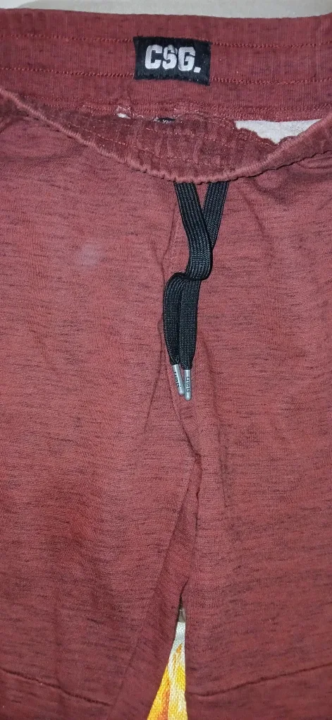 CSG Burgundy Jogger Pants image indicator(3)