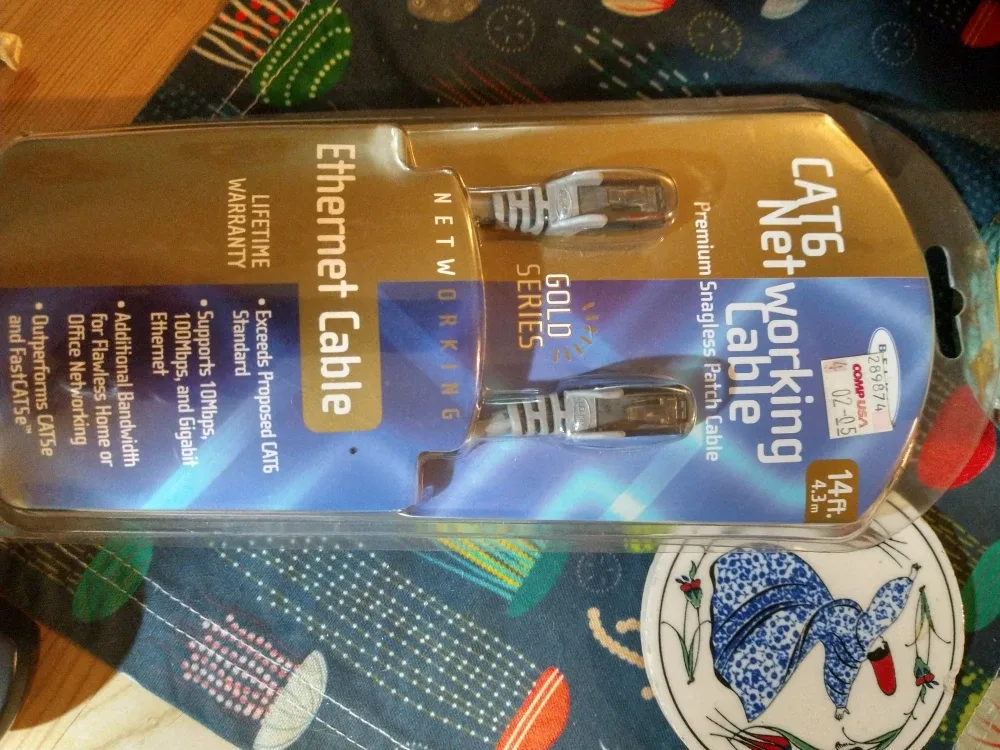 CAT6 Networking Cable 14ft image indicator(3)