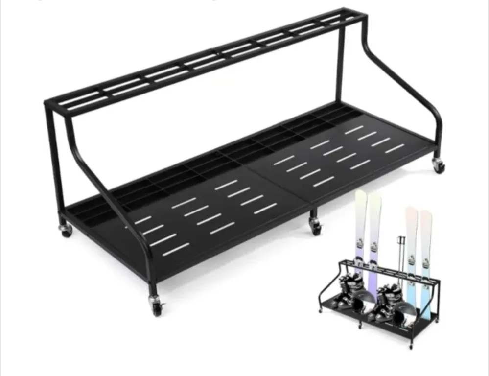 Ski and Boot Rack
