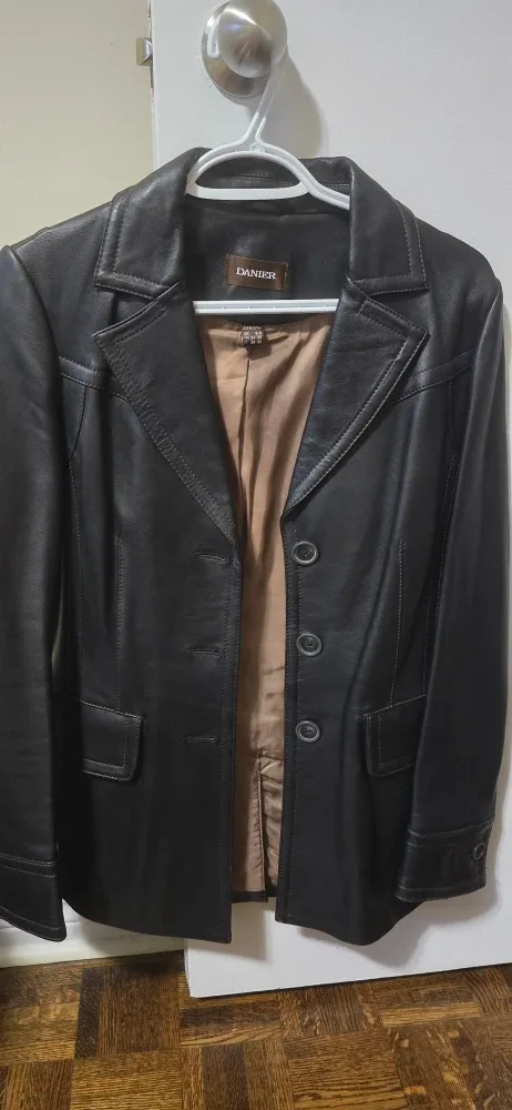 Danier Leather Jacket - Size 2XS