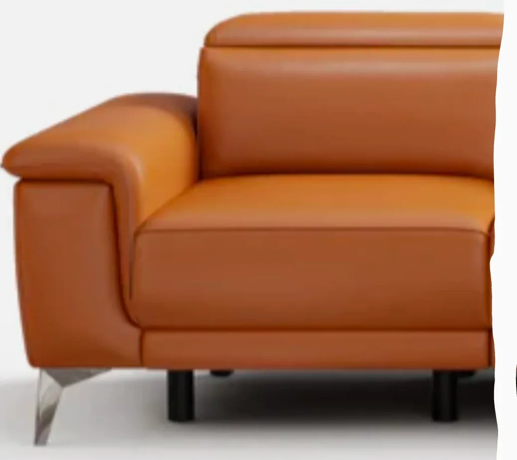 Valencia Andria Leather Reclining Armchair Brand New image indicator(3)