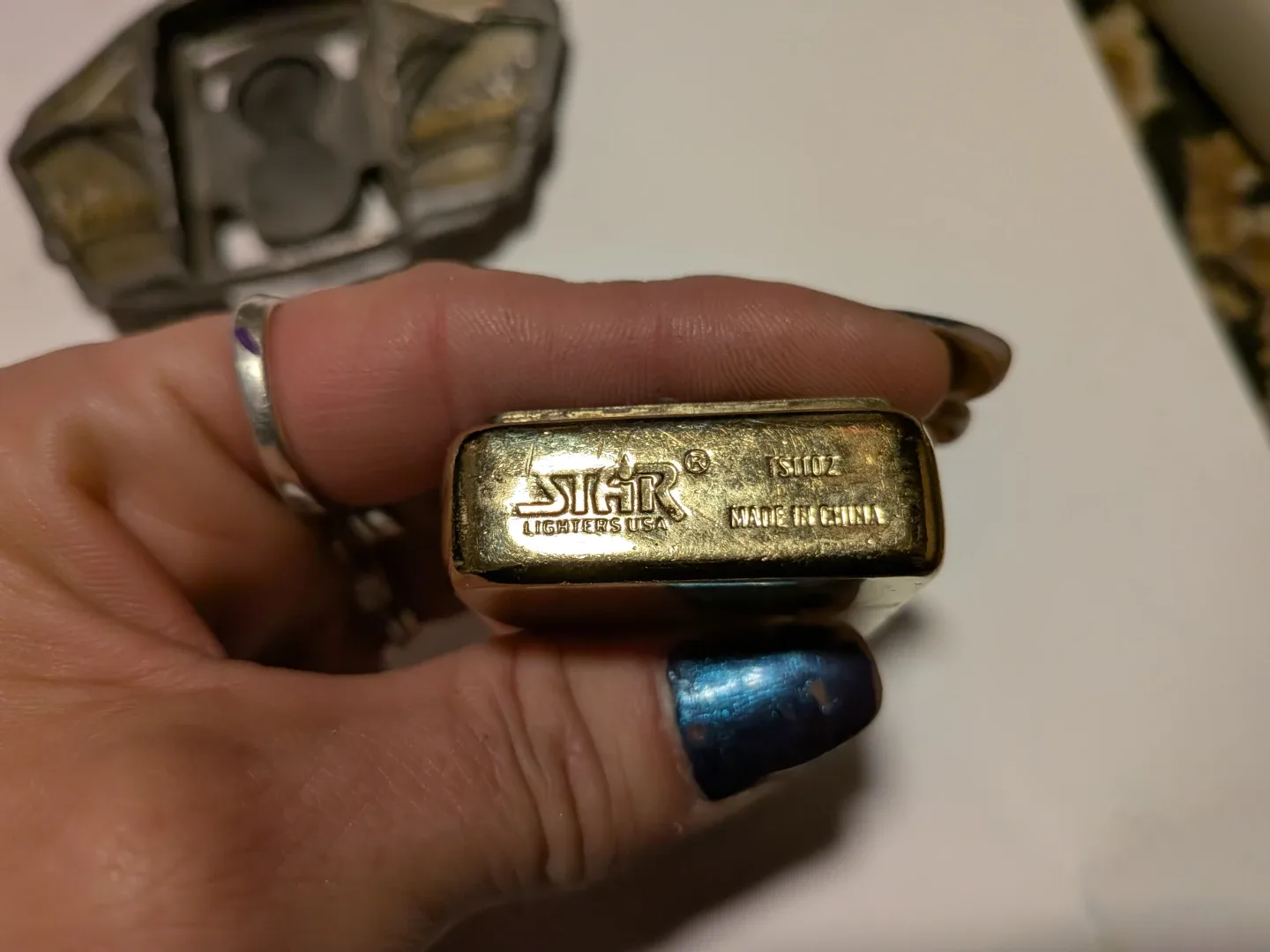 Harley Davidson Belt Buckle & Star Lighter image indicator(5)