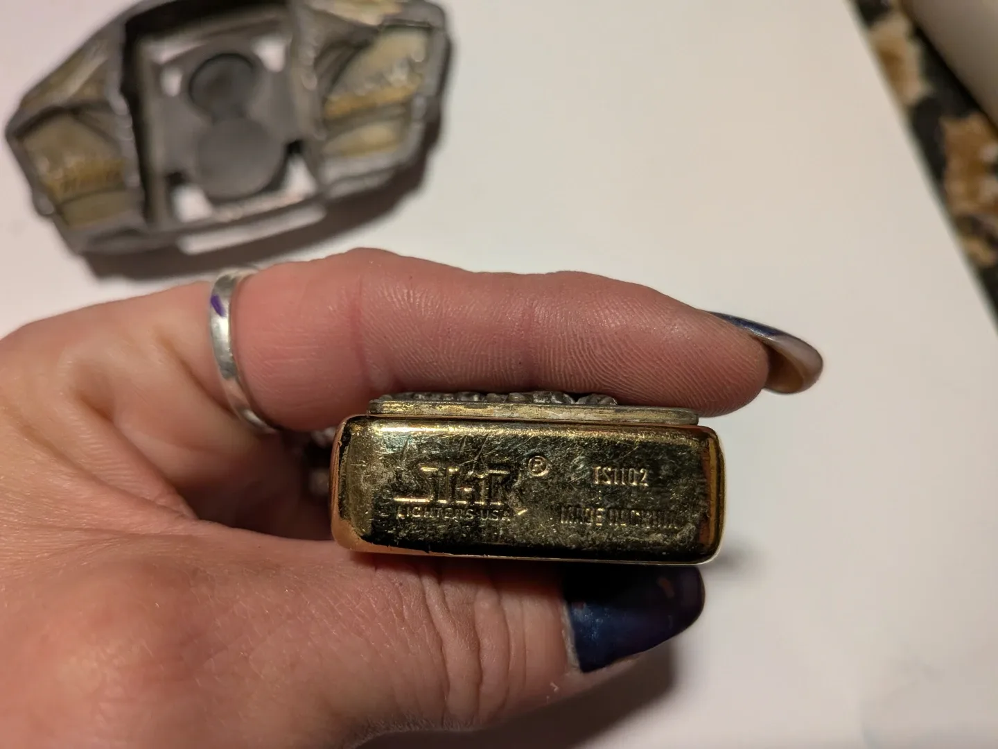 Harley Davidson Belt Buckle & Star Lighter image indicator(7)