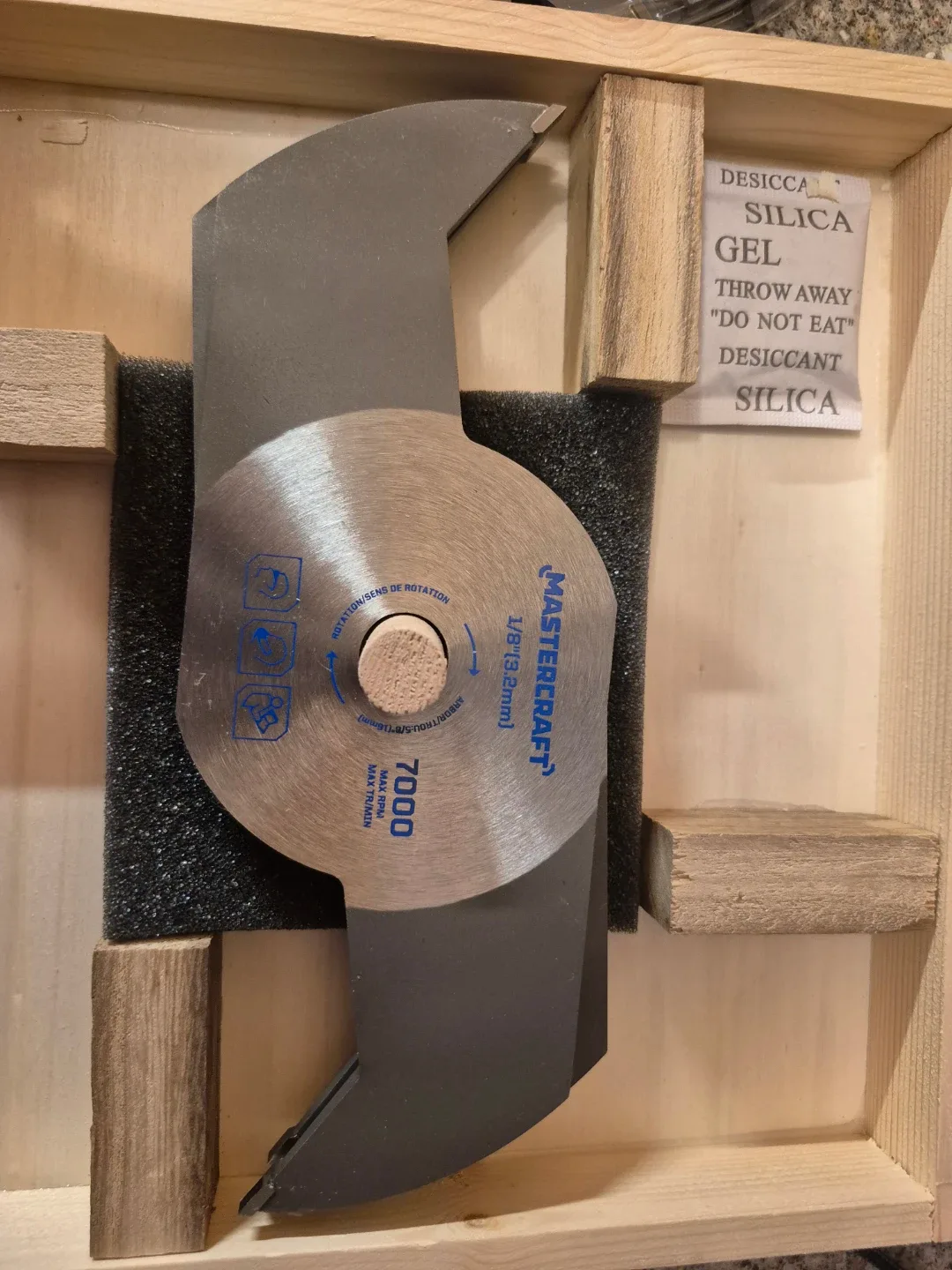 Mastercraft 8" Adjustable Dado Blade Set - New image indicator(4)