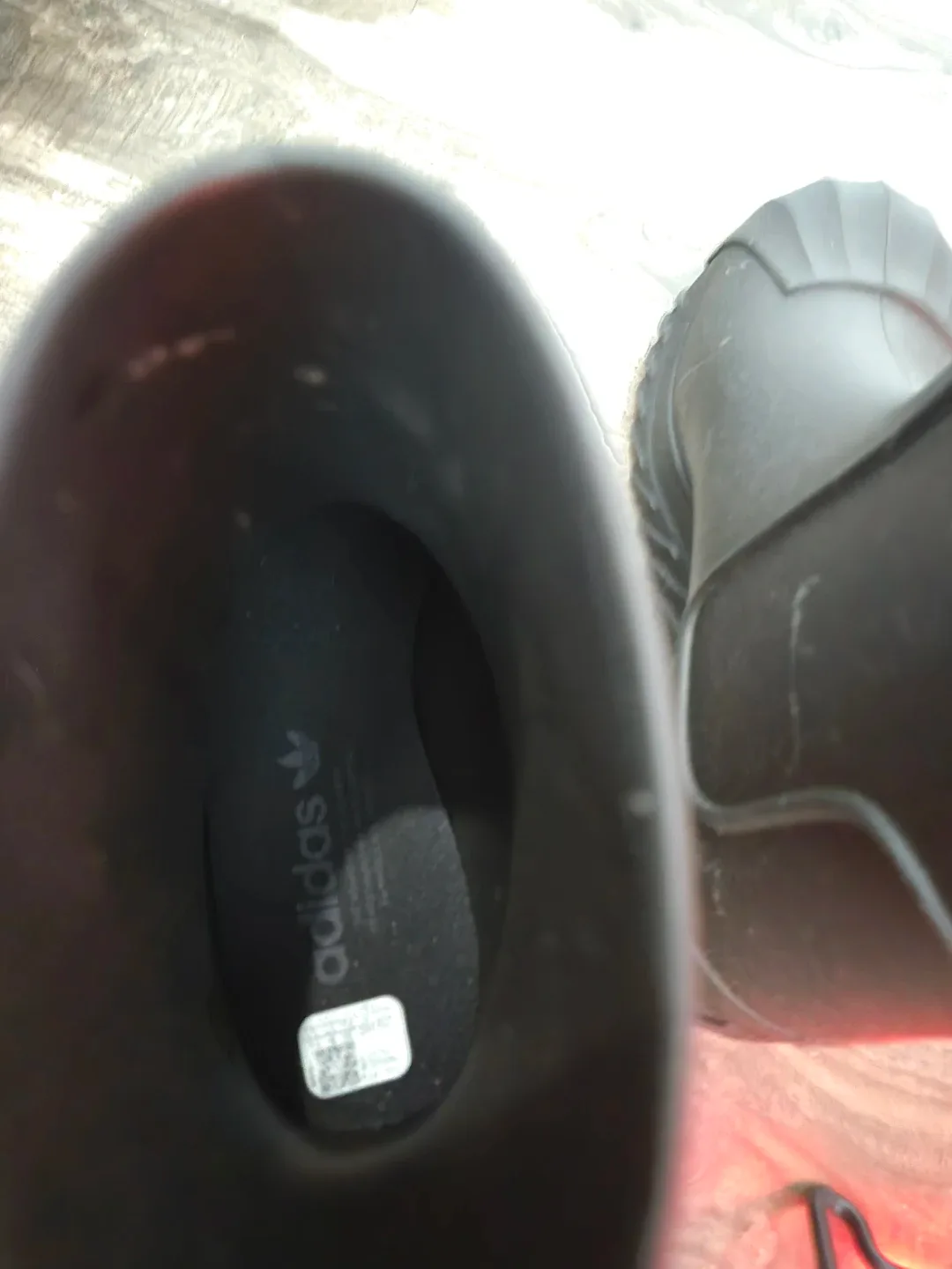 Adidas Black Rain Boots - Size 7