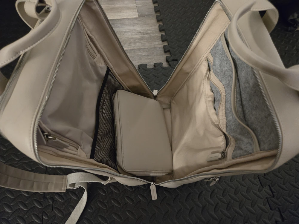 Monos Metro Backpack - Ivory Vegan Leather - photo 3