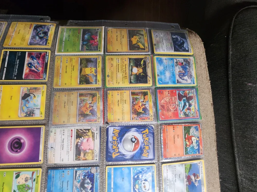Assorted Pokemon Trading Cards