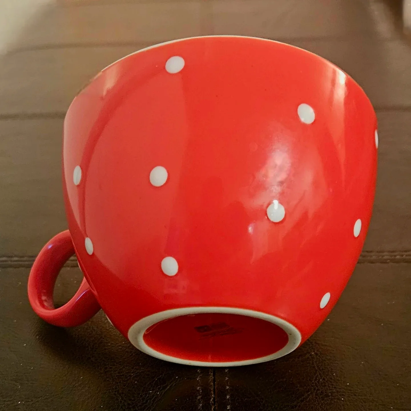 🔴 Red Polka Dot Mug ☕️ image indicator(3)