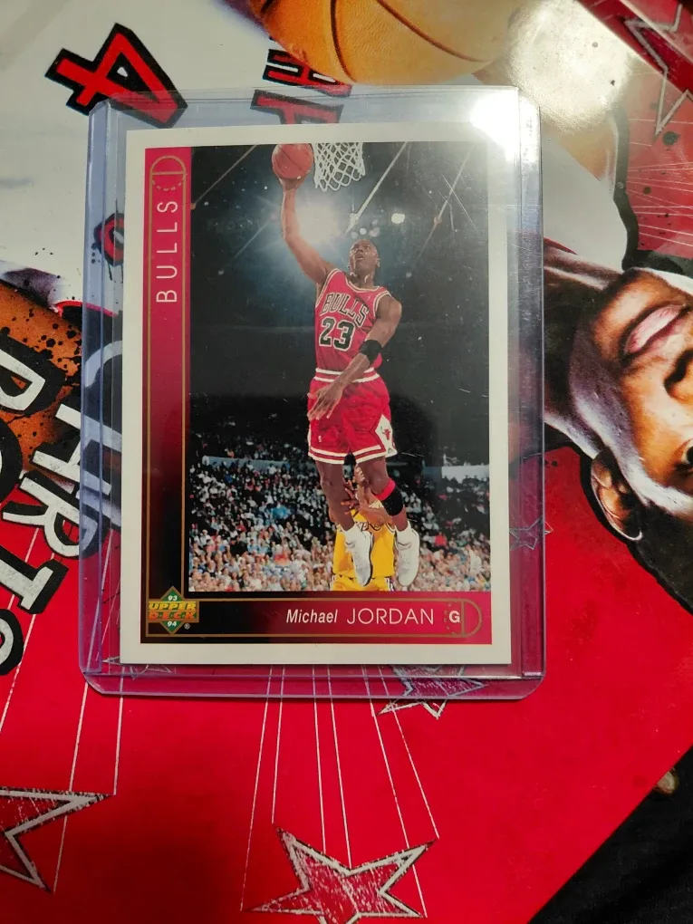 Michael Jordan Upper Deck Trading Card
