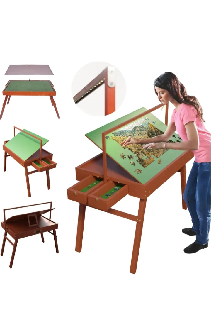 Seveal Tilting Jigsaw Puzzle Table - 1500 Pieces