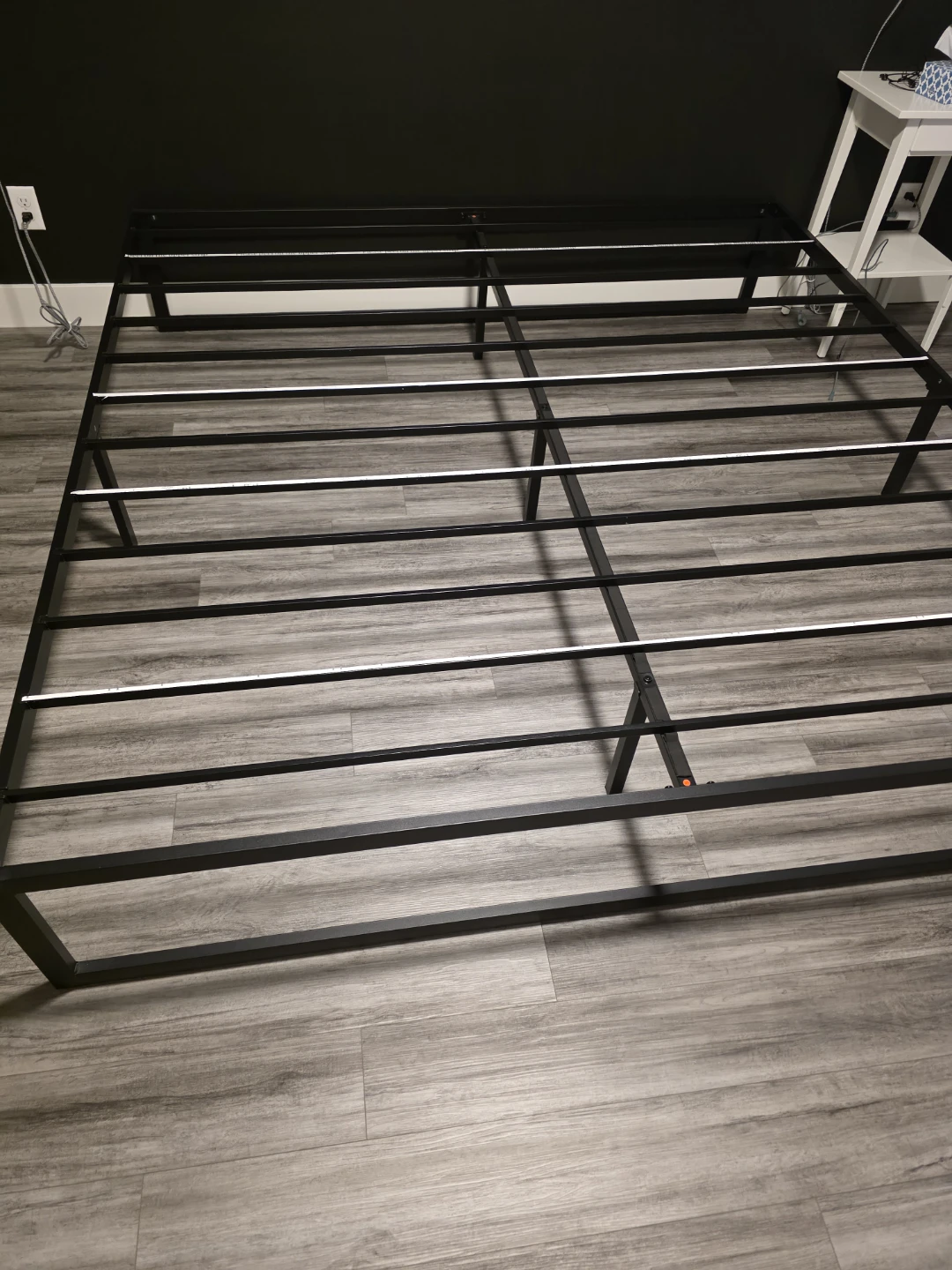 Black Metal Bed Frame King size