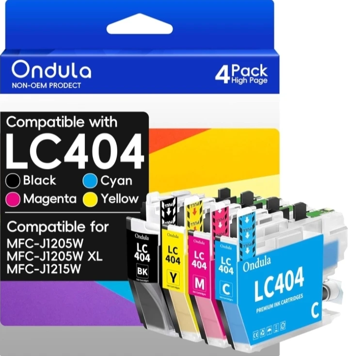LC404 Ink Cartridges High Yield Replacement