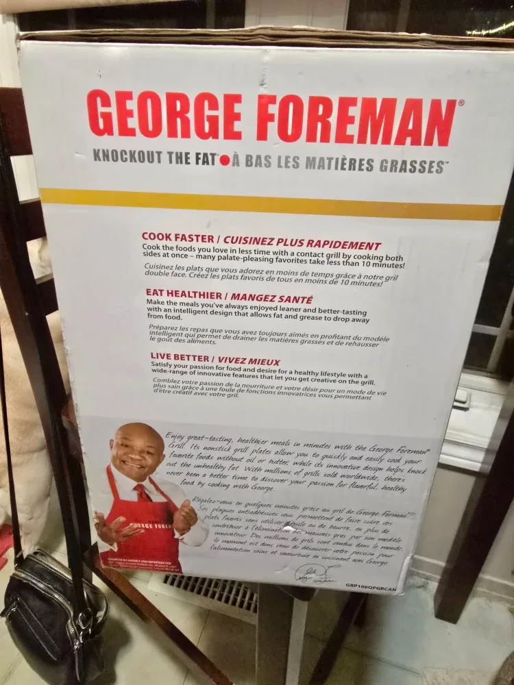 George Foreman 360 Grill - Like New! image indicator(2)
