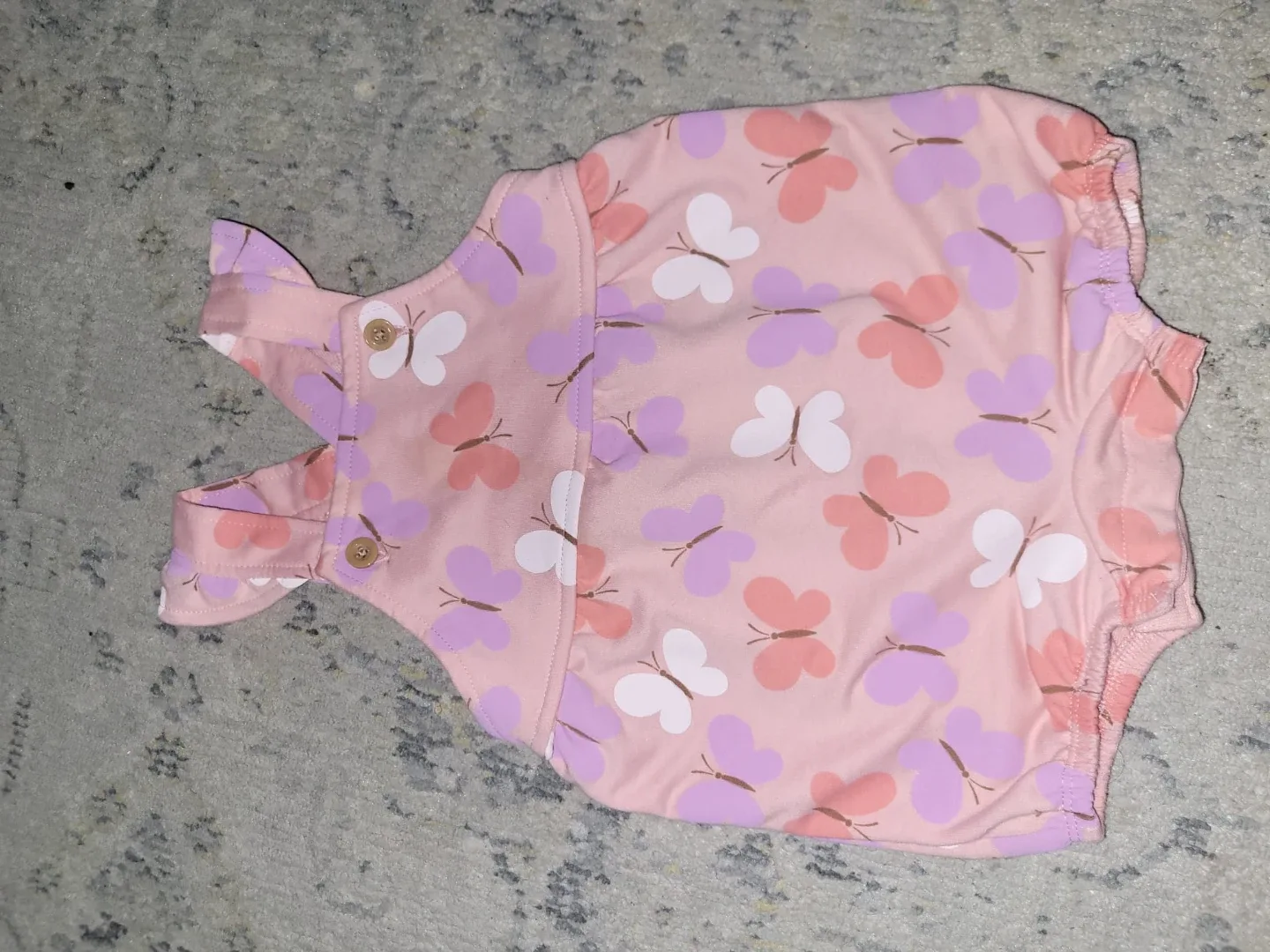 Baby Clothes Bundle: Carter's Romper, Floral Top, & More image indicator(3)