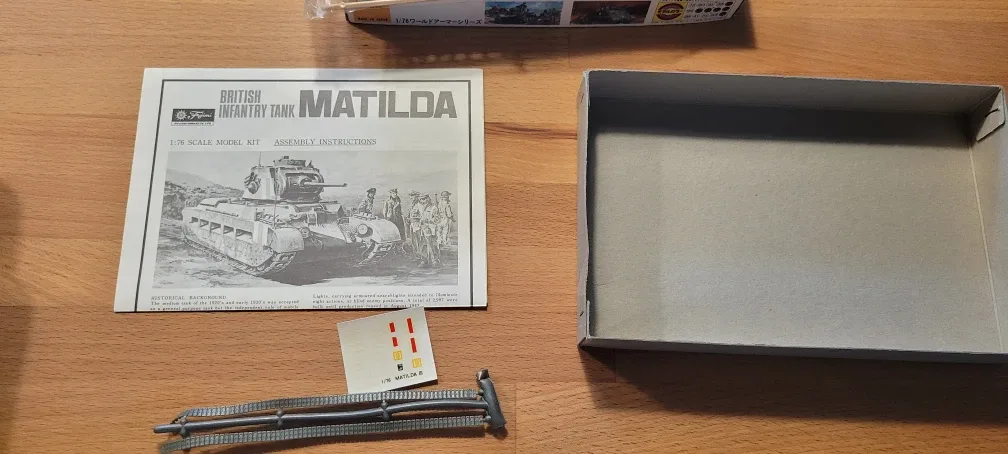 Fujimi 1/76 British Infantry Tank Matilda Model Kit image indicator(3)