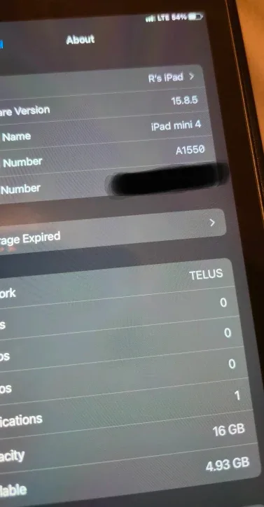 Apple iPad mini 4 - LTE image indicator(5)