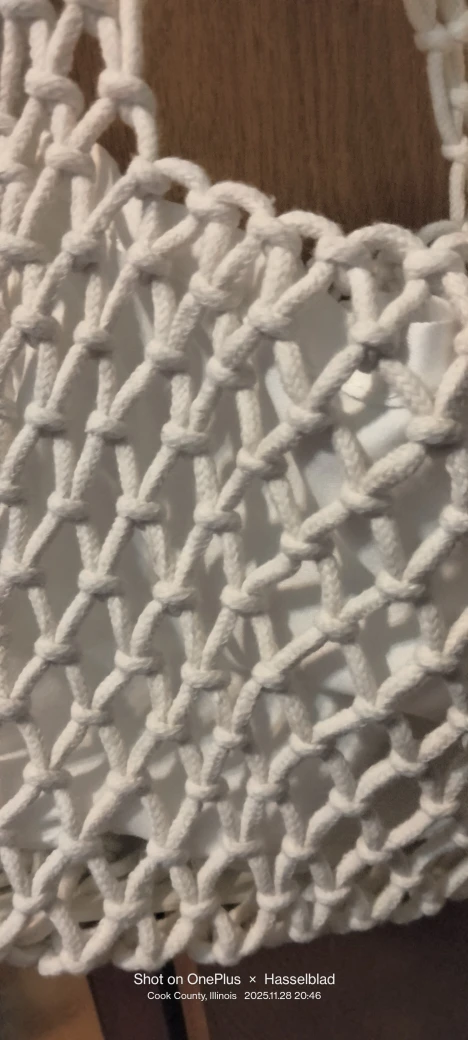 White Macrame Bag - photo 2