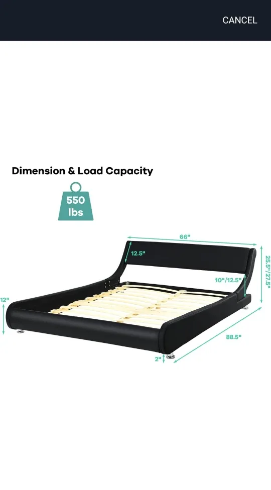 Giantex Queen Size Bed Frame