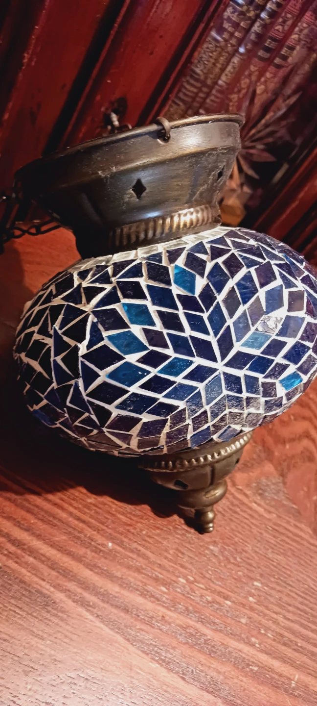TURKISH MORROCAN MOSAIC Hanging Lamp shade - photo 2