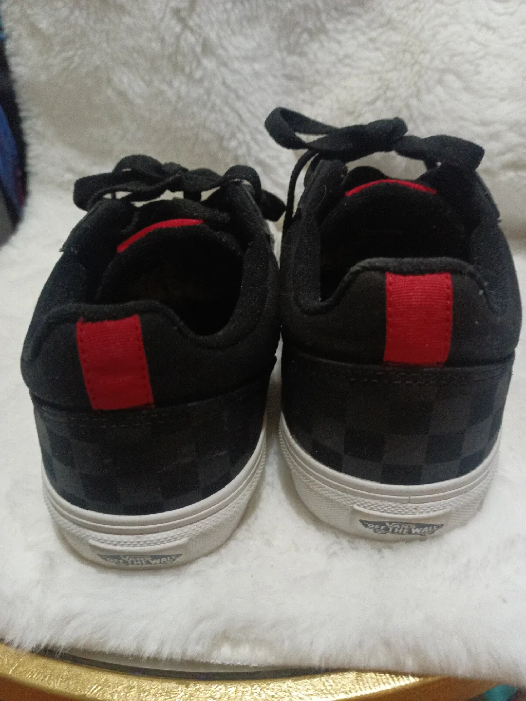 Vans Black Checkered Sneakers image indicator(3)
