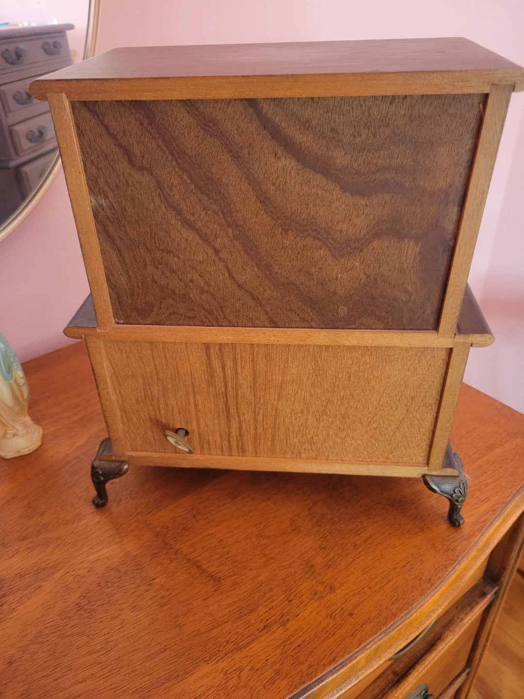 Vintage Wooden Jewelry Box - photo 3