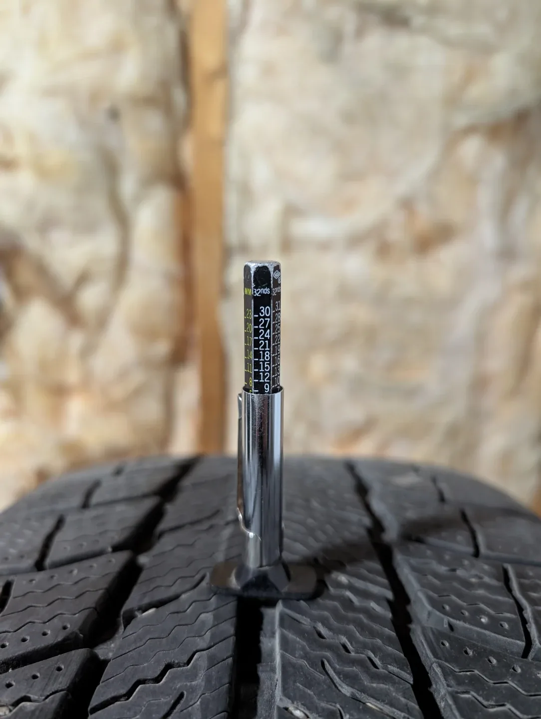 (4)-235/65R17 Winter Tires And Rims Off 2020 Hyundai Santa Fe image indicator(4)