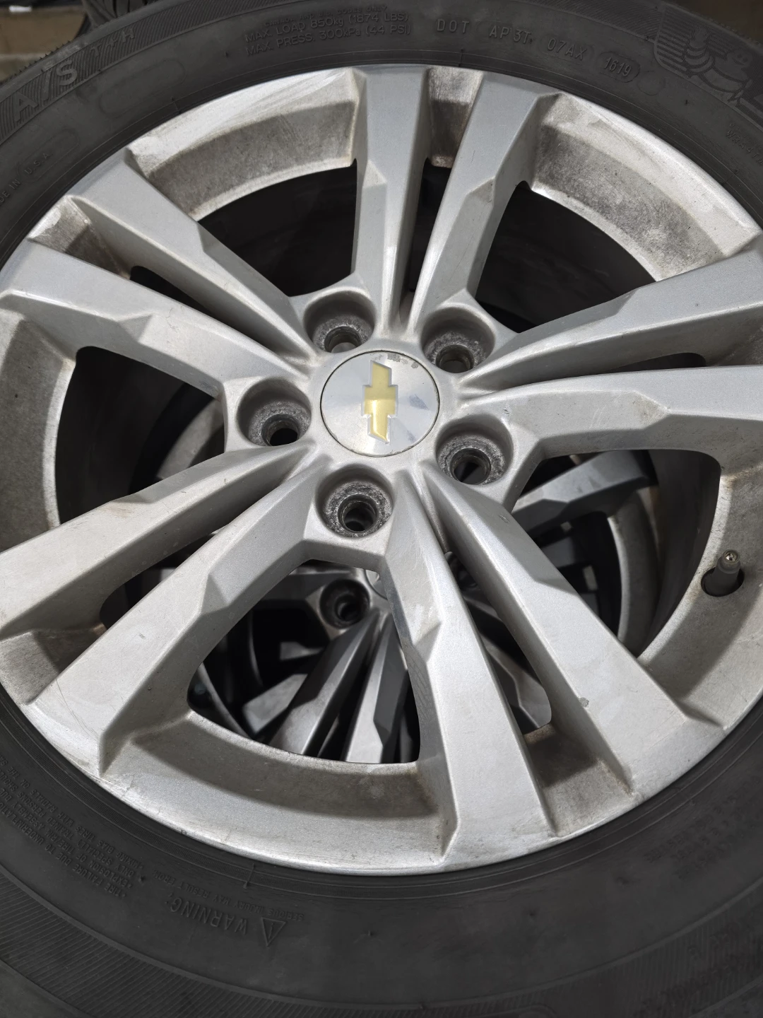 Michelin X Tour A/S Tires on Chevy Rims - photo 2