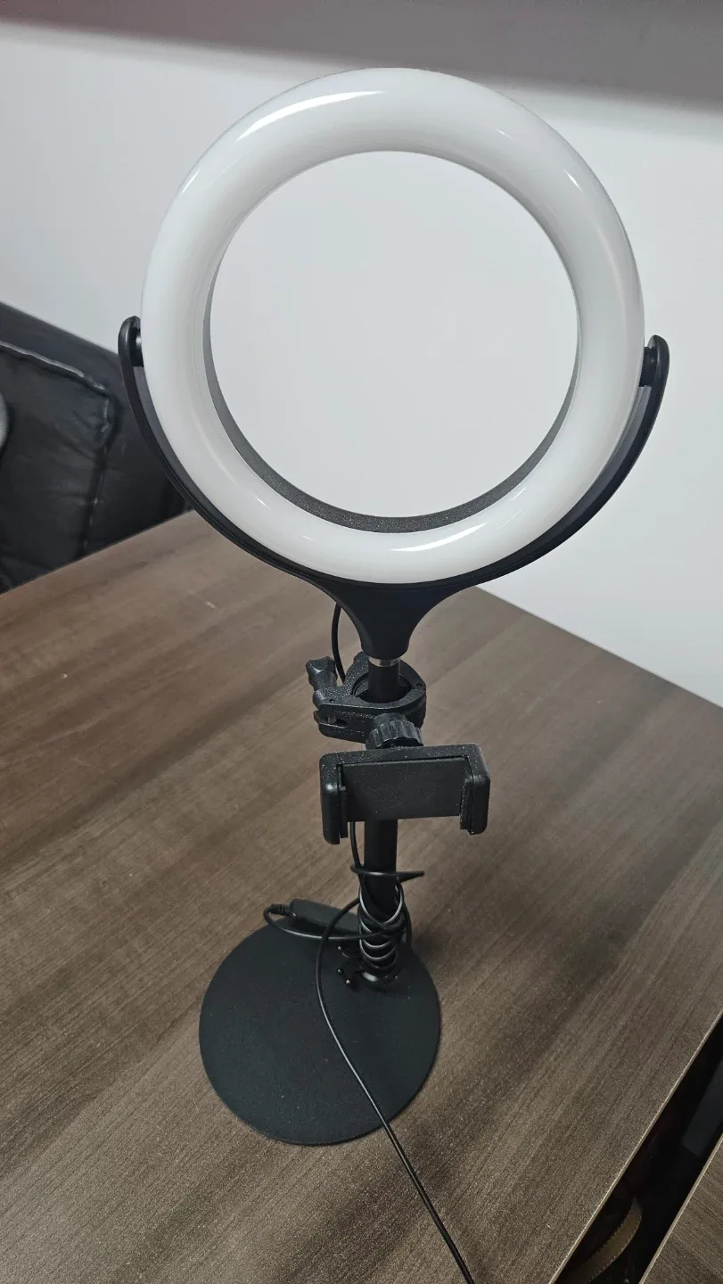 Evershop Desk Ring Light with Stand