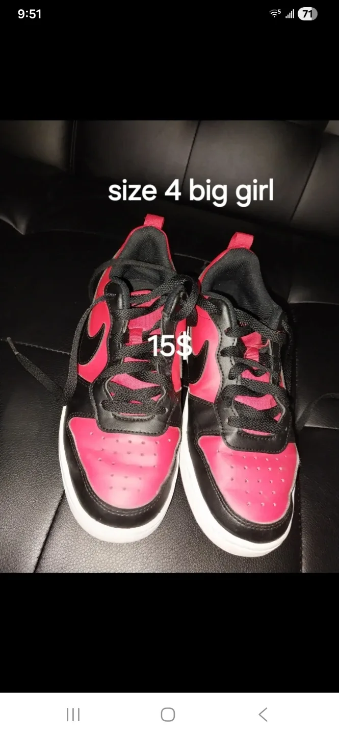 Nike Shoes - Size 4 (Big Girl) thumbnail