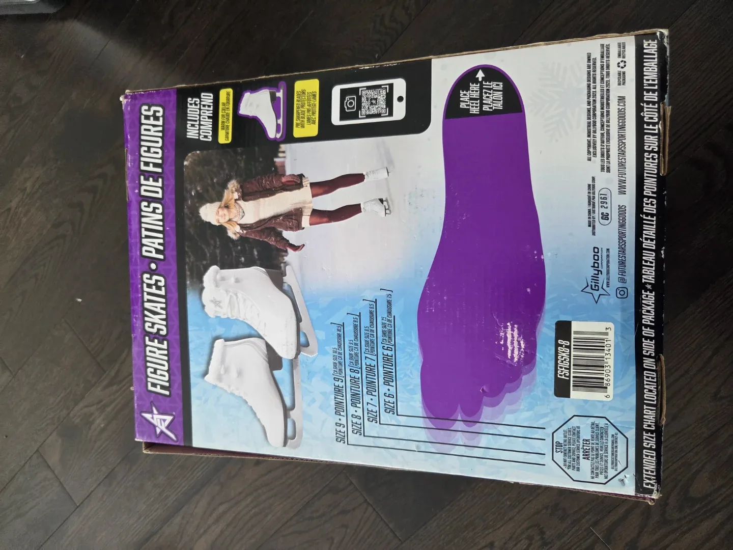 Ice skates 5 different sizes image indicator(4)