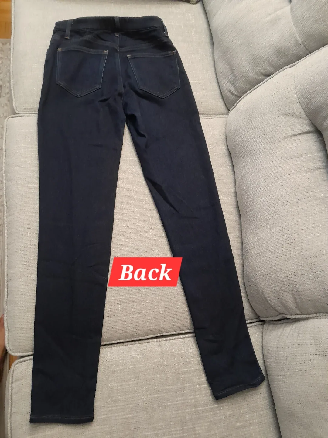 Uniqlo EZY Denim Jeans - Slim Tapered, Size S image indicator(2)