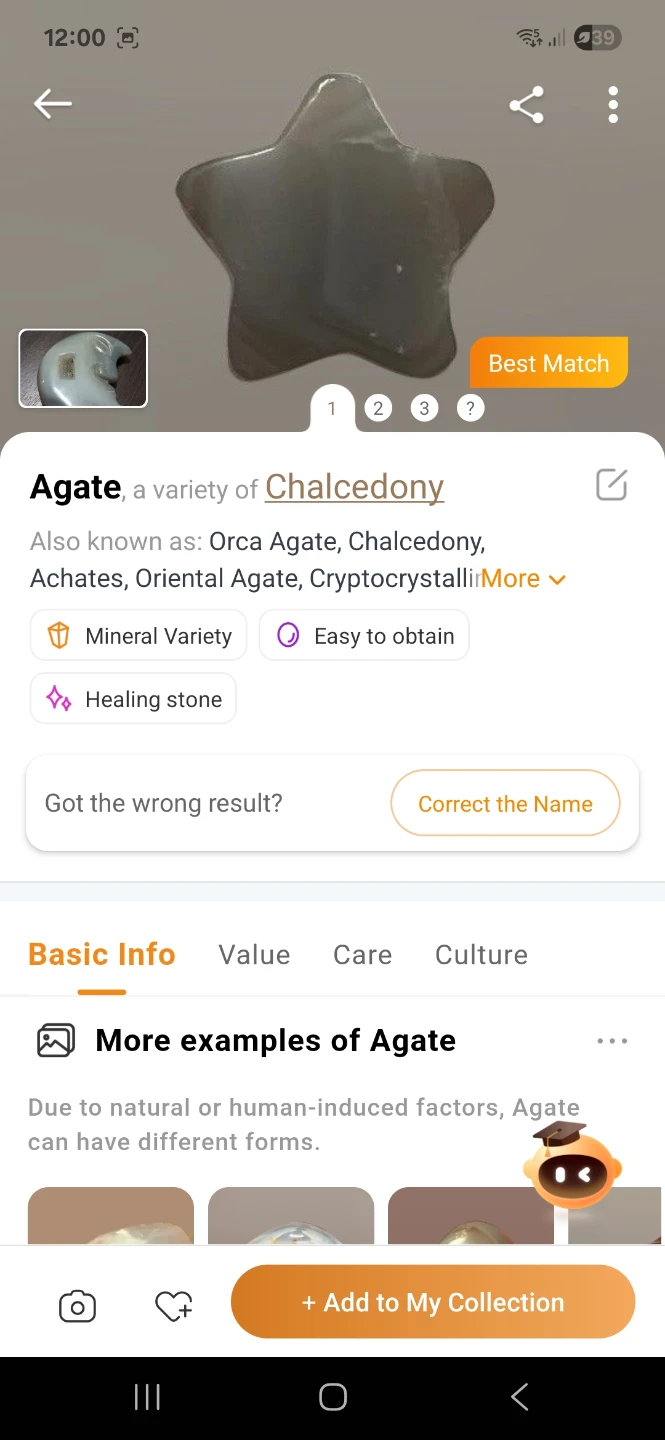 Druzy Agate Moon - photo 4