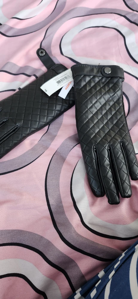 New Black Touchscreen Gloves S/P-M/M - photo 2