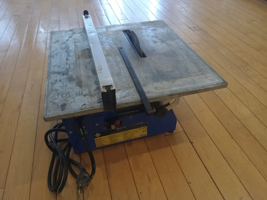 Wet tile cutter image indicator(2)