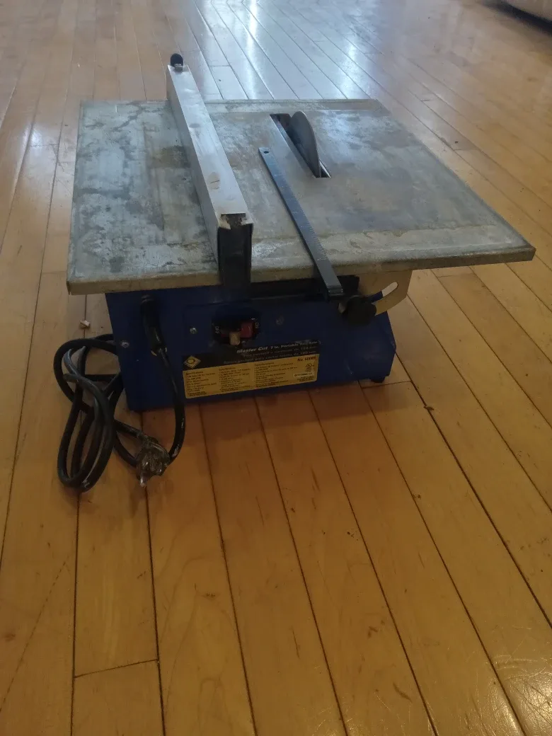 Wet tile cutter image indicator(3)