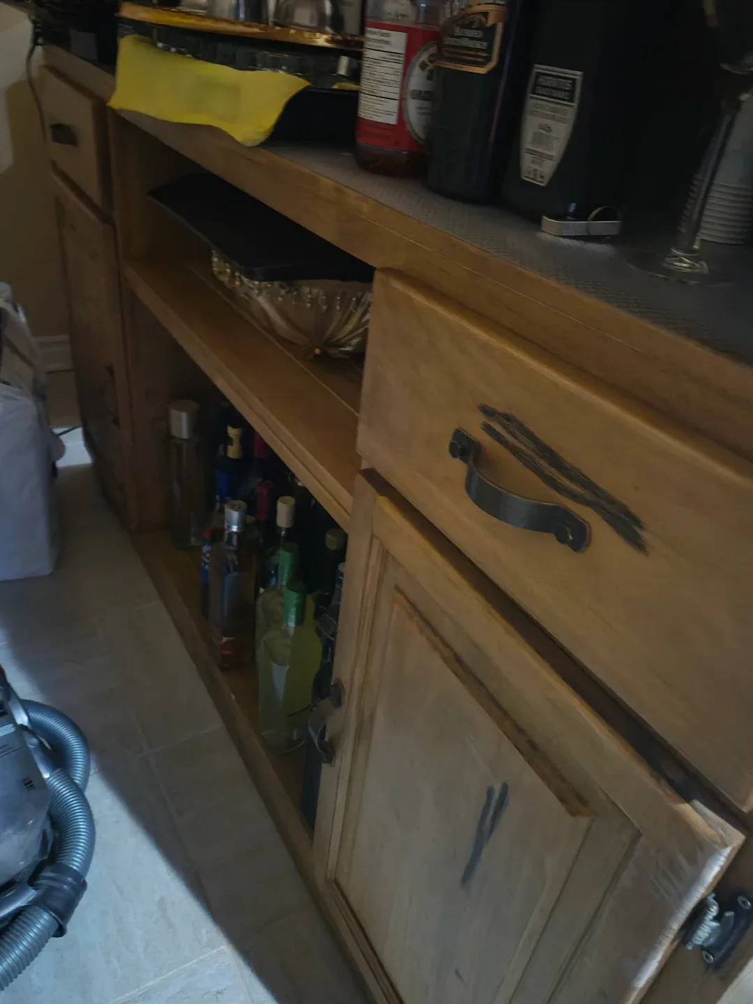 Wooden Bar with Storage image indicator(2)