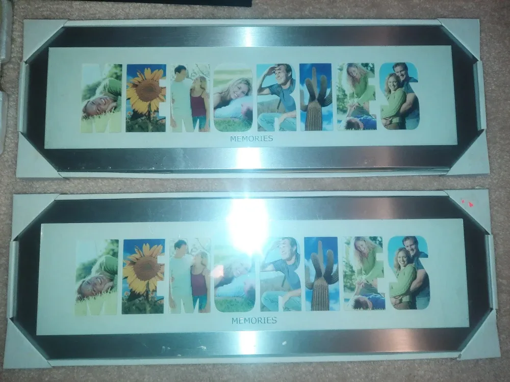 Memories Wall Frame 24"x8"