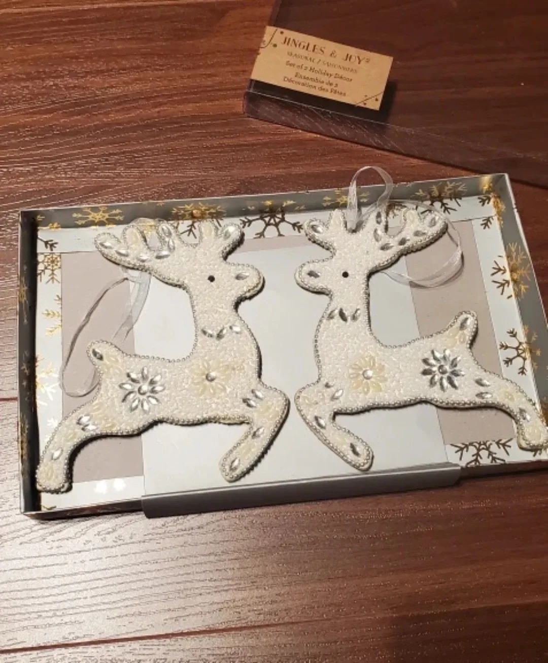 Double sided  christmas ornaments image indicator(2)