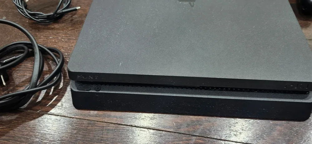 PlayStation 4 Slim with Red Controller & Spider-Man Game image indicator(8)