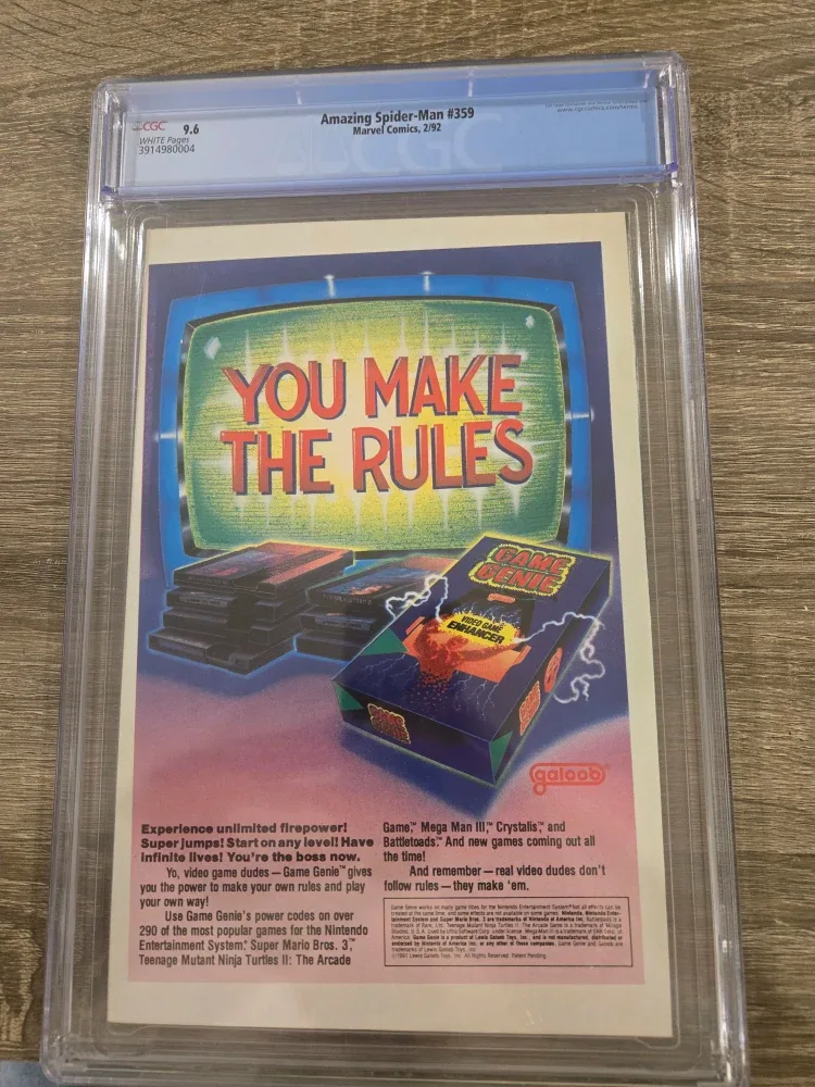 Amazing Spider-Man #359 CGC 9.6 image indicator(2)