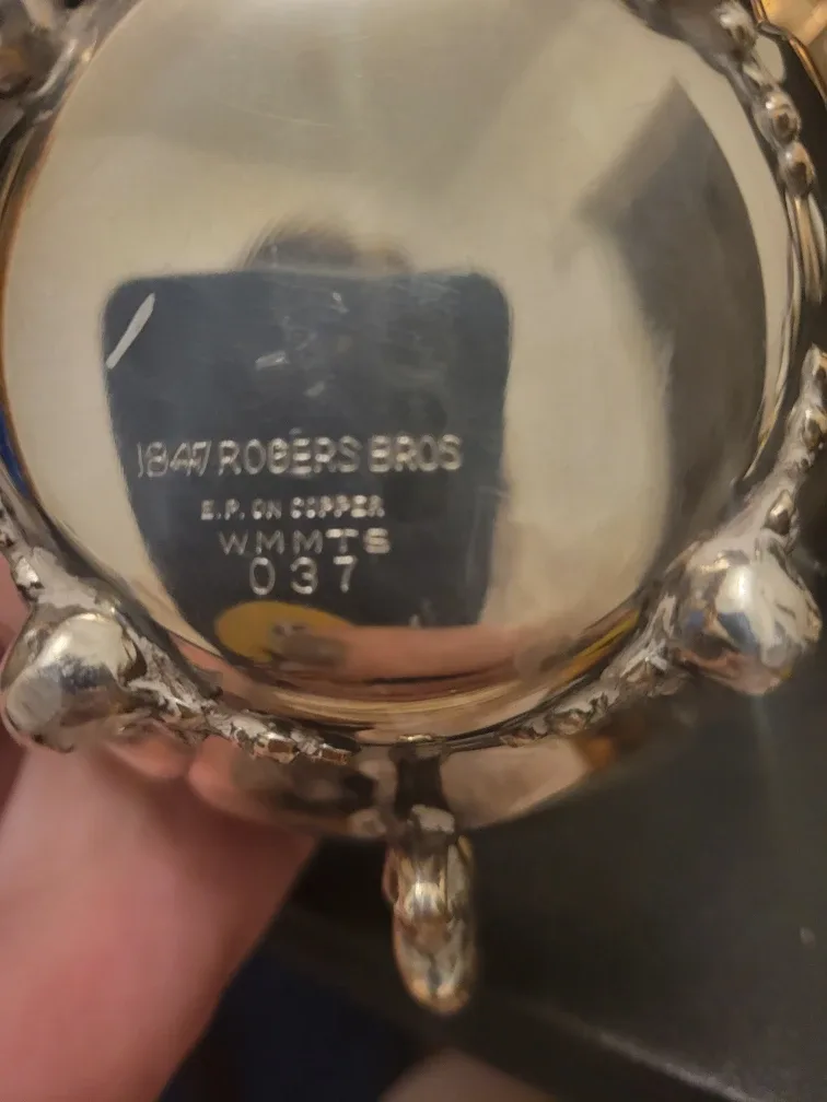 1847 Rogers Bros Silver Plated Tea Set image indicator(2)