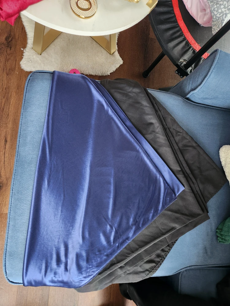 Assorted Satin Fabric Squares