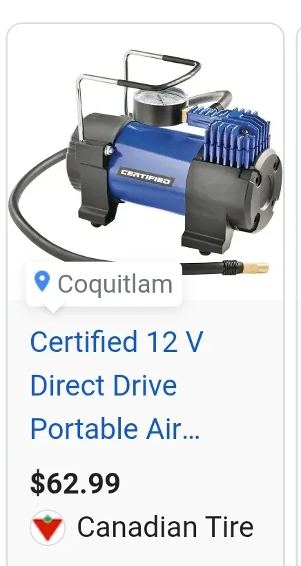 Certified 12V direct drive analog air compressor image indicator(2)