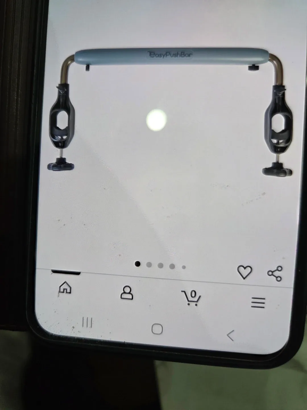 Greenmont Easy Push Bar Wheelchair Accessory image indicator(2)