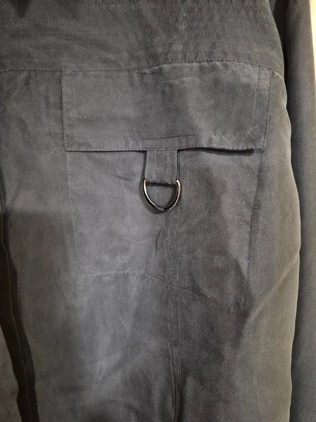 Marina Rinaldi Black Silk Shirt in size 22W image indicator(3)