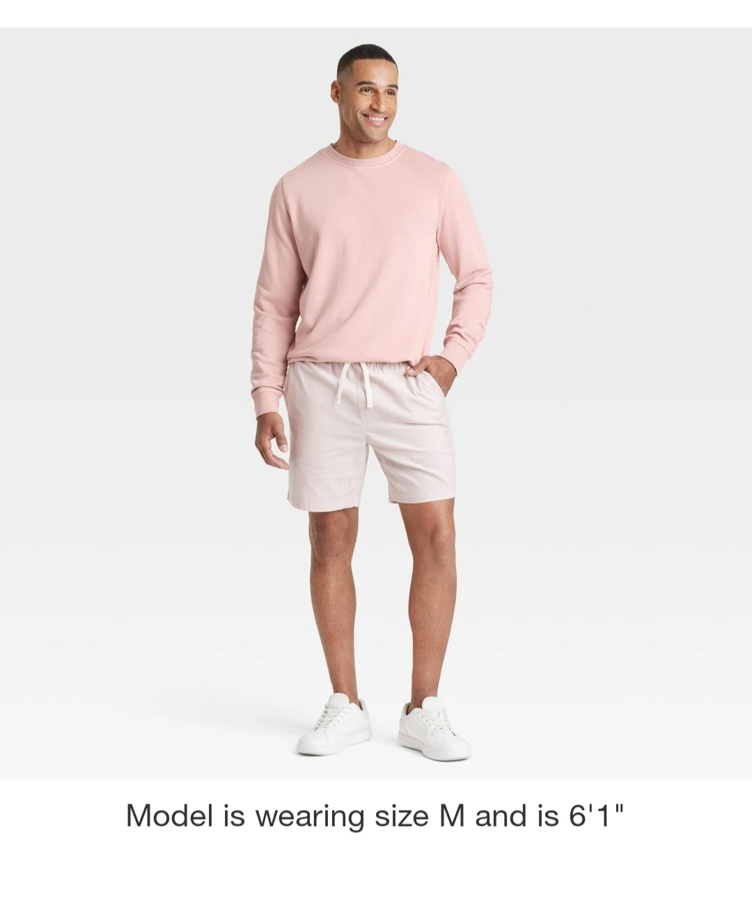 Goodfellow & Co™ Ash Pink Sweatshirt XL - photo 2