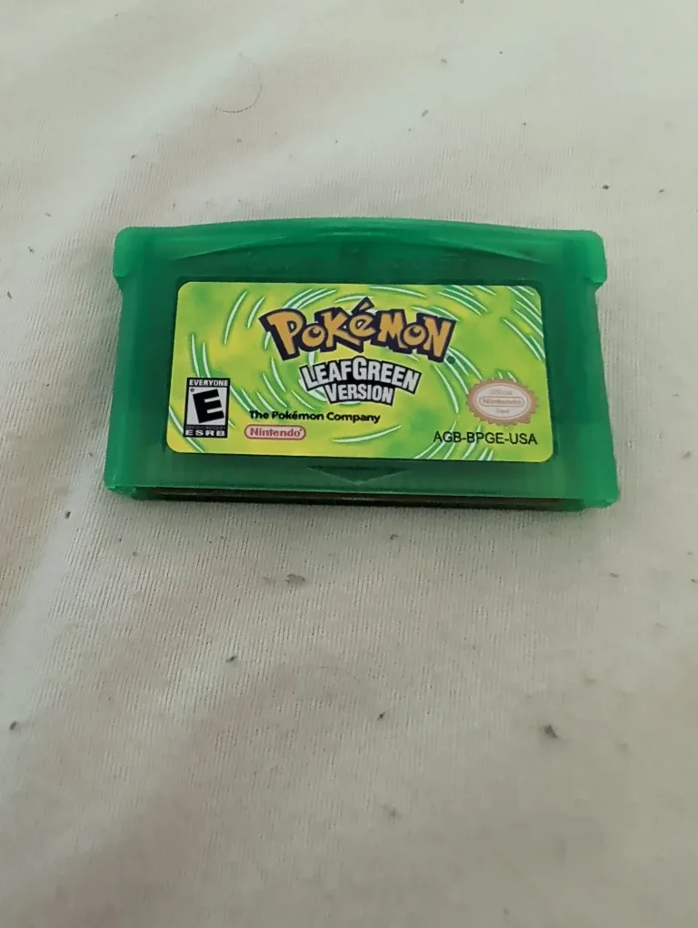 Pokémon LeafGreen Version Game Boy Advance Game image indicator(3)
