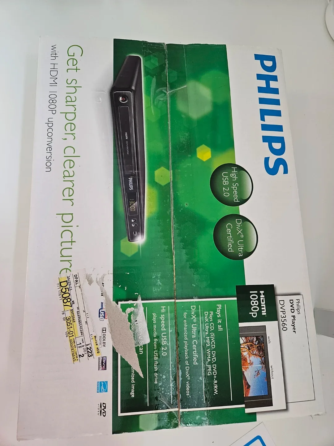 Philips DVP3560 DVD Player - Like New! image indicator(3)