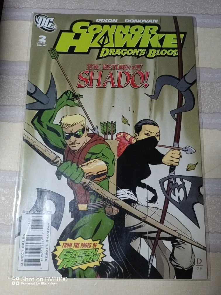 Connor Hawke Dragon's Blood #2 Comic Book